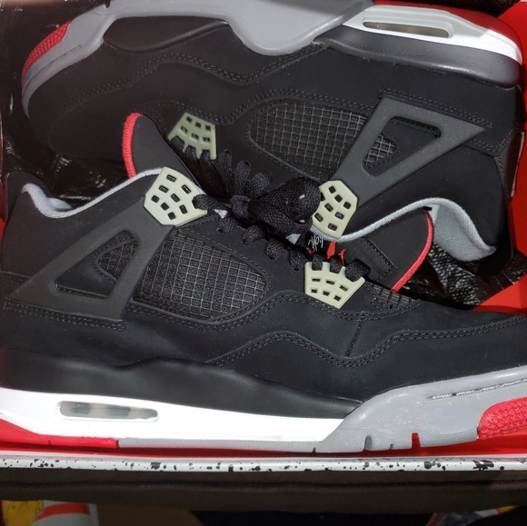 Air jordan 4 Black Cement 4 sz 10.5 DS - Picture 1 of 7